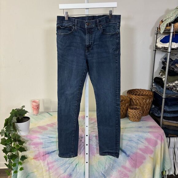 J. Crew Blue Slim Jeans Classic Denim Style flex 33x30 - Picture 6 of 6